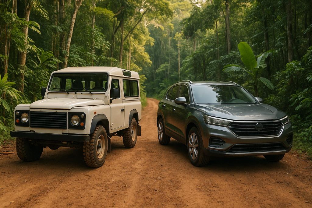 SUV vs 4x4 : Quel Véhicule pour la Guyane Française ?
