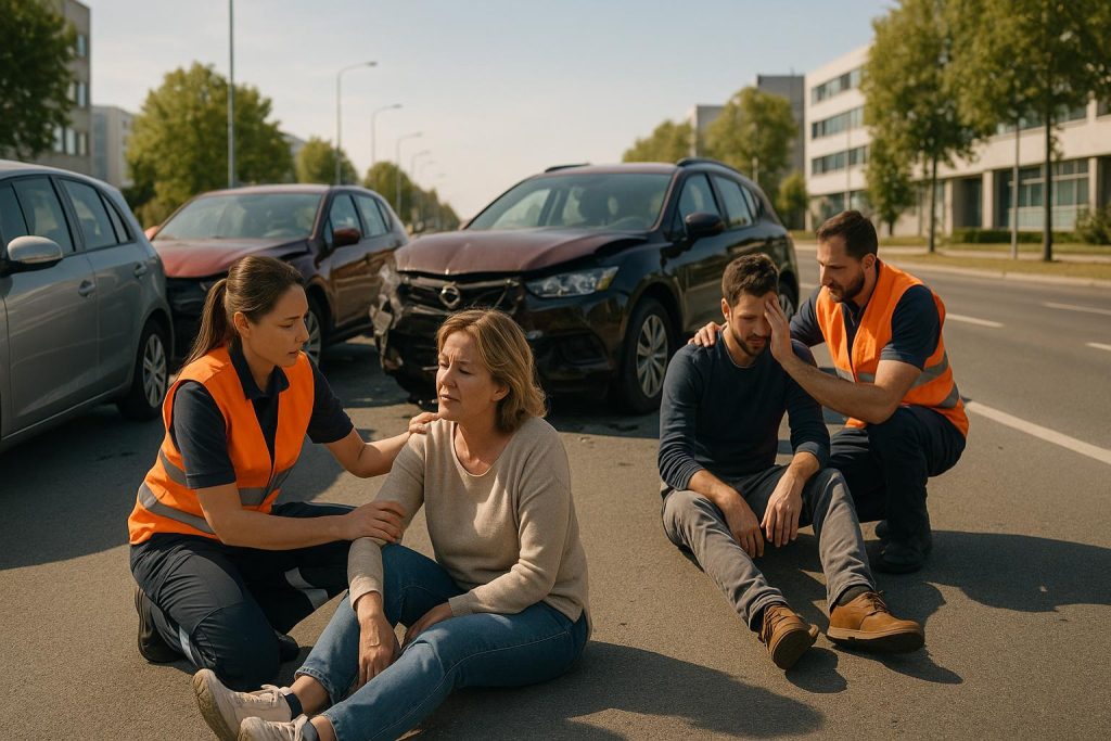 Accidents multiples : quelle procédure s'il y a plusieurs blessés ?