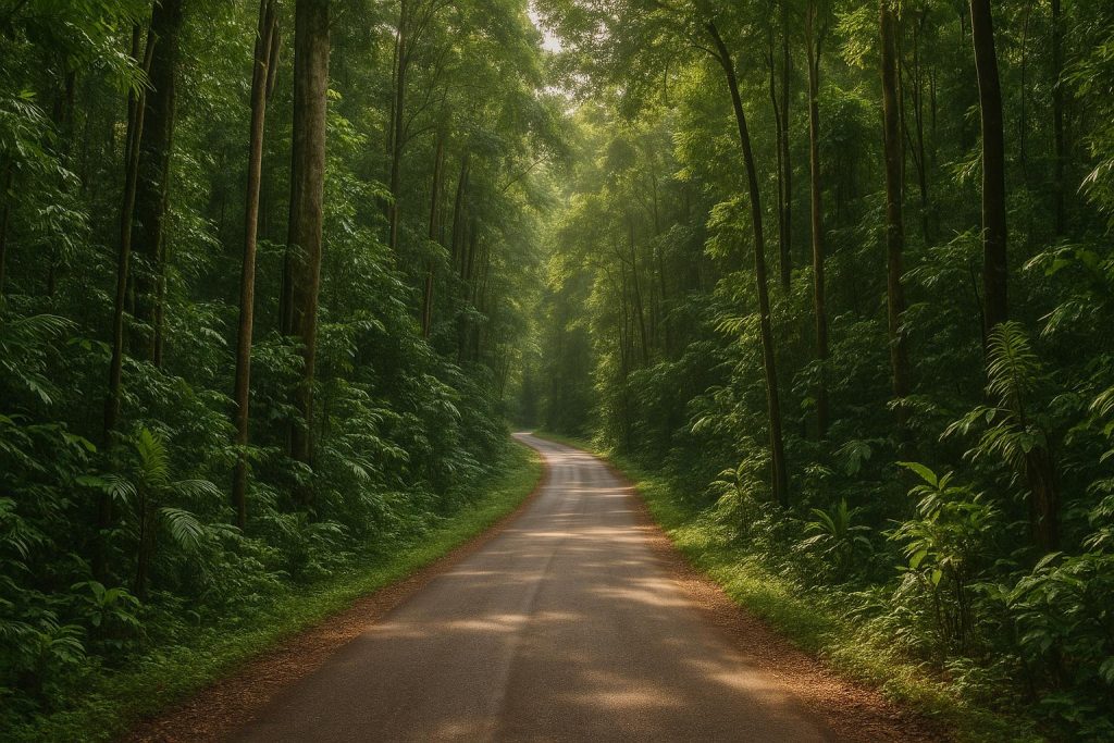 5 circuits en voiture pour les amoureux de la forêt en Guyane