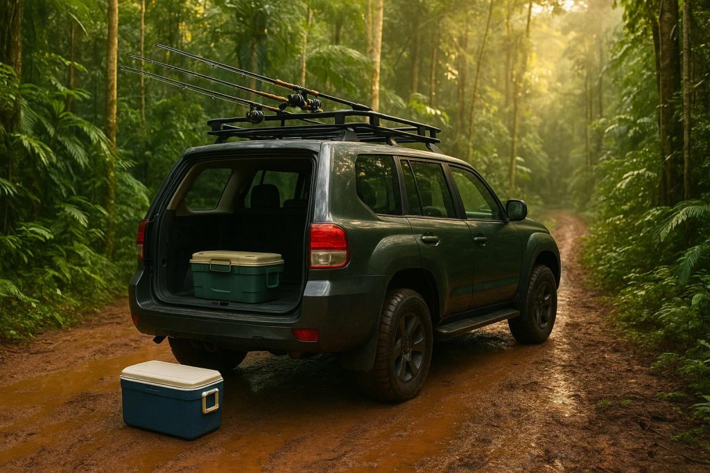 4x4 pour pêcheurs : comment transporter votre matériel de pêche en Guyane