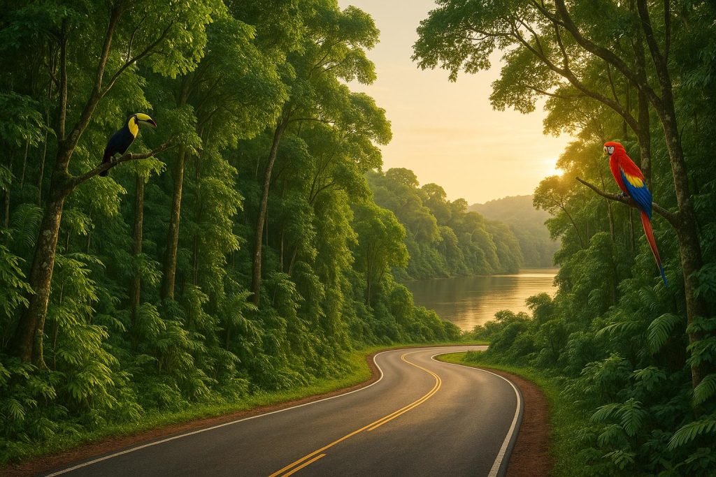 7 jours en Guyane : itinéraire express en voiture