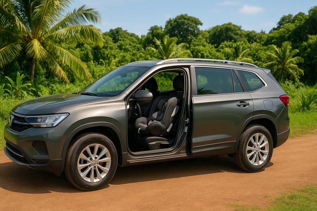 Accessibilité : louer une voiture pour les familles avec bébé en Guyane
