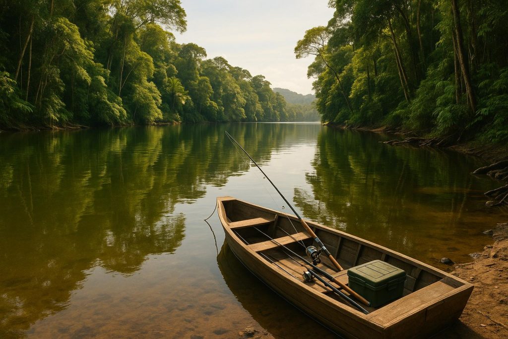 Amateurs de pêche : top 5 des destinations accessibles en voiture en Guyane