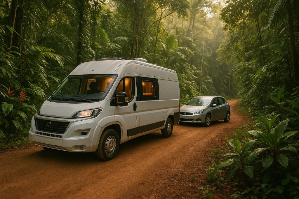 Après la retraite : partir en van ou en location de voiture en Guyane